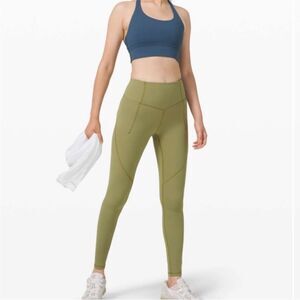 Lululemon Fine Force High-Rise Tight 28" in Bronze Green W5CYDS